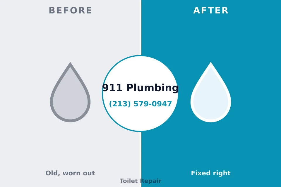 Before and after: plumbing company Newtown, OH